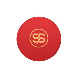 SLOWPLAY Godel Ceramic Poker Chips in Bulk, Casino Grade Ceramic 12-Gram Poker Chip for Texas Hold'em, 43mm Professional Chips Pack of 50 (Red)