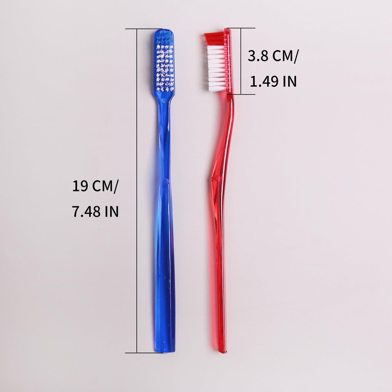 DR PERFECT Adult Smoker's Toothbrush Super Hard & Firm Bristles