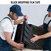 Black Pallet Stretch Wrap Extra Long Roll Standard Core Thick