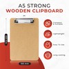 A5 Clipboard Clip Boards Small Mini Clipboard Holder Wooden Clipboard