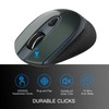 cimetech Wireless Mouse, 2.4G Computer Ergonomic Optical Mouse, 6 Buttons,