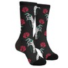 AIMASTZ Skeleton Hand Rose Unisex Funny Novelty Funky Crazy Cool