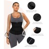 FeelinGirl Waist Trainer for Women Belly Fat Long Torso Sauna
