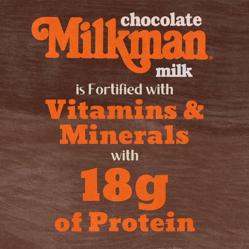 Milkman Chocolate Milk with 18g of Protein – Instant Dry