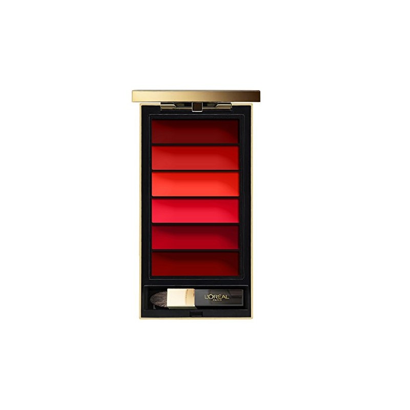 L'Oreal Paris Make Up Color Riche Lip Palette - Red