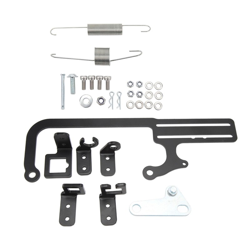 Acouto 304147 Adjustable Carb Cable Bracket Kit for 700R4 Transfer