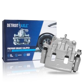 Detroit Axle - Front Right Brake Caliper for Ford 11-14 Edge 11-15 Lincoln MKX 07-15 Mazda CX-9, Passenger Side Brake Caliper with Bracket Assembly 2011 2012 2013 2014 Replacement