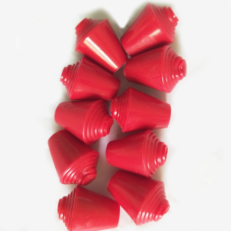 LEONARK Fencing Practice Sword Tips Foil/Epee Rubber Replacement Tips (for