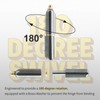 10 Pack Weld On Bullet Hinges, 3-1/2" Weldable Hinge for