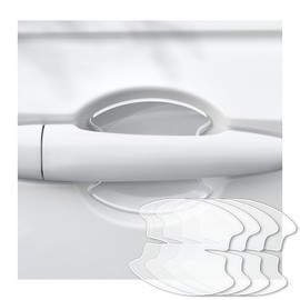 Hjnet Door Handle Protector, Clear Rankle 300, Scratch Resistant, Easy Installation, Set of 4 for Car