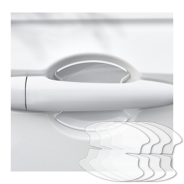 Hjnet Door Handle Protector, Clear Rankle 300, Scratch Resistant, Easy