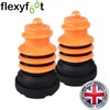 Flexyfoot Shock Absorbing Crutch Ferrule Replacement Foot – Universal Fit