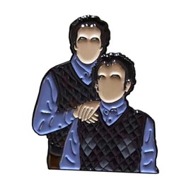Step Brothers Stepbrothers Comedy Movie 1.1" Enamel Pin Badge, 1.1 Inches, Enamel, enamel