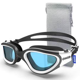 OMID Swim Goggles, P2 Lite Comfortable Anti-Fog Swimming Goggles for Men Women Adults Youth