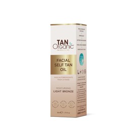 TanOrganic CertifiedMoisturising Self Tanning Oil Fake Tan for Face Organic Natural Vegan 50ml