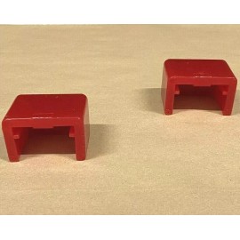 Energy Polyurethane Snap-in Hood Rest Bushings for Peterbilt 385 30.4016R (Pair)