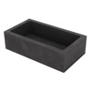 Graphite Ingot Mold 20.9lb Alchemy Capacity Graphite Casting Melting Ingot