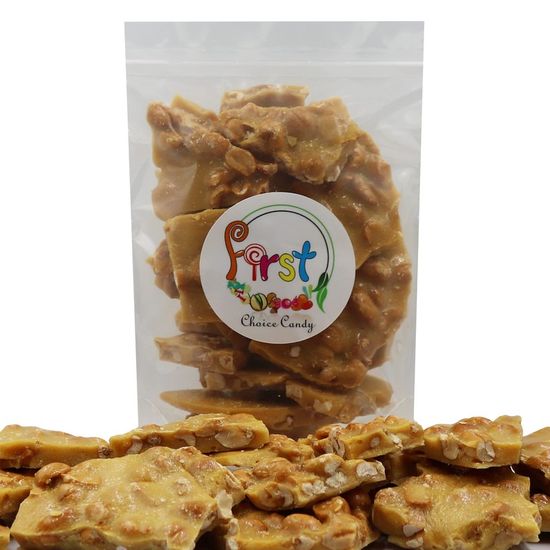 FirstChoiceCandy Peanut Brittle, Home Made Style Peanut Brittles (5 LB)
