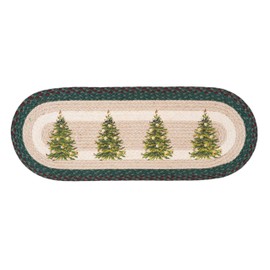 Earth Rugs 68-508CT-1 Table Runner, Green