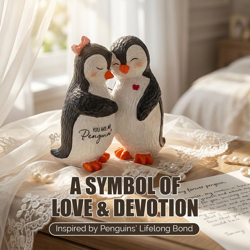 Penguin Gifts for Couple, Romantic Anniversary Wedding Gifts for Men