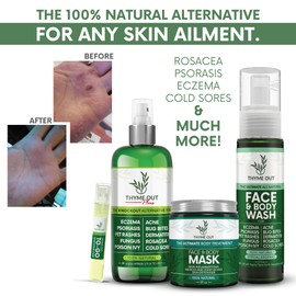 Thyme Out Subscription Box - Includes Plus 8oz, Face & Body Mask, Face & Body Wash 7.1 fl oz