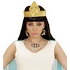 GOLD SNAKE EARRINGS WITH RED GEM EYES FOR FANCY DRESS