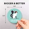 Large Dishwasher Magnet Clean Dirty Sign - Funny Emoji Magnets