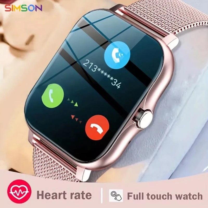 simson Smartwatch Android Phone 1.44" Color Screen Full Touch Custom