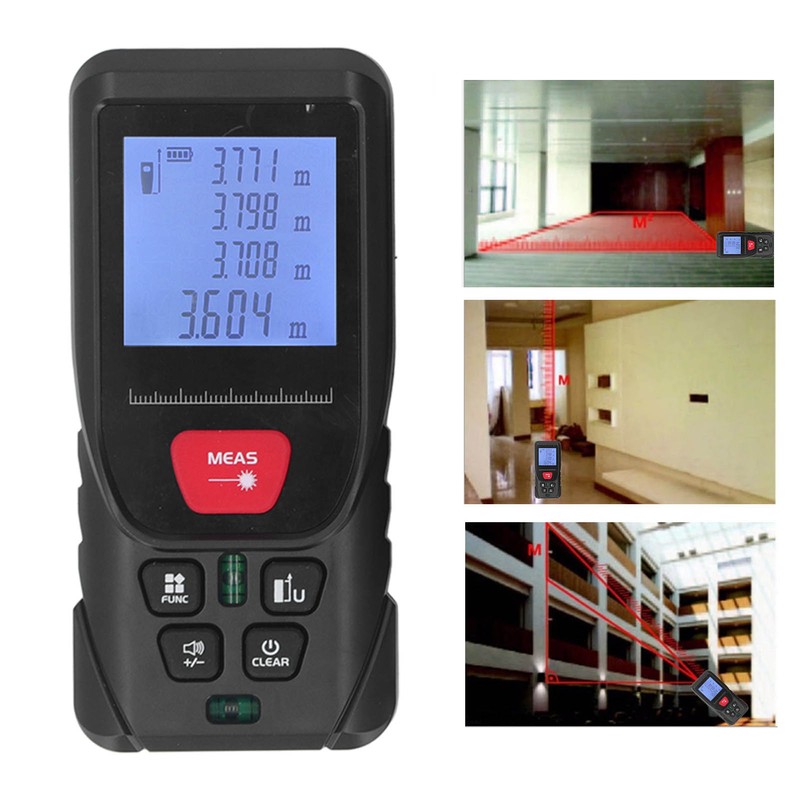 1.8 Inch Screen Handheld Distance Meter Infrared Digital Range Finder