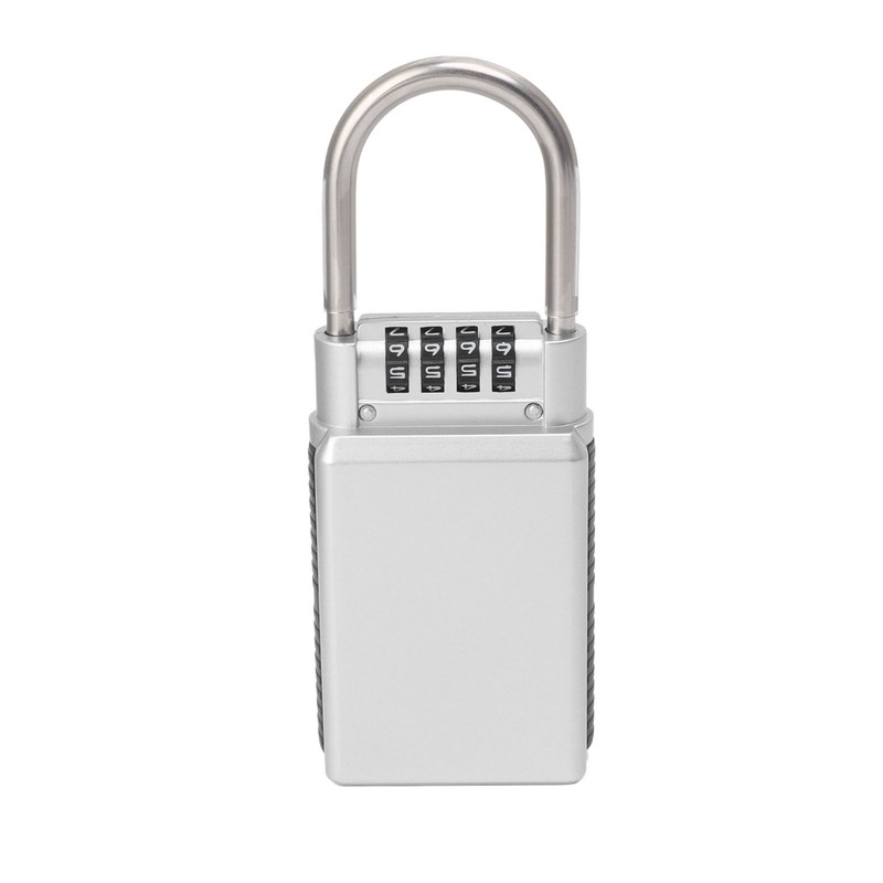 Password Key Box 4 Digit Combination Safe Metal Key Lock