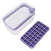 Easy Release Ice Cube Tray Plastic 32 Grids Ice Tray