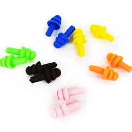 Noise-Cancelling Earplugs for Sleep & Study - Soundproof Earmuffs Earplugs Yellow 18ea