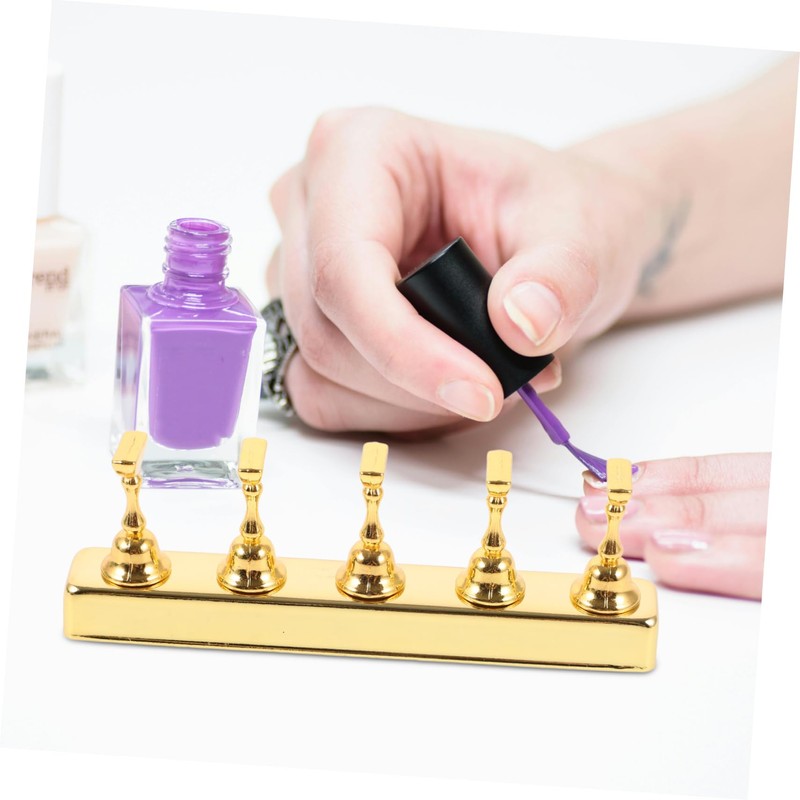 WOONEKY Manicure Set Nail Holder for Painting Nail Art Practice
