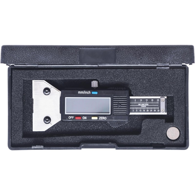 KS Tools 300.0550 Digital Depth Callipers 0-25 m L-125 mm