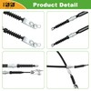 10L0L Golf Cart Brake Cable for Club Car DS 2000-up