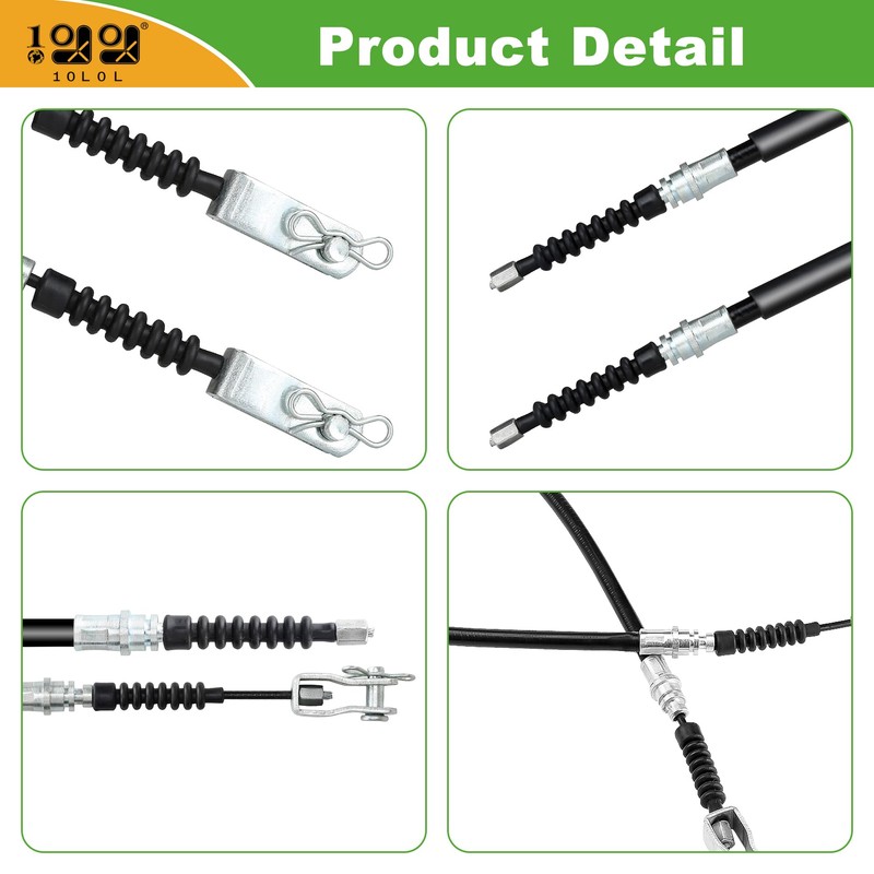 10L0L Golf Cart Brake Cable for Club Car DS 2000-up
