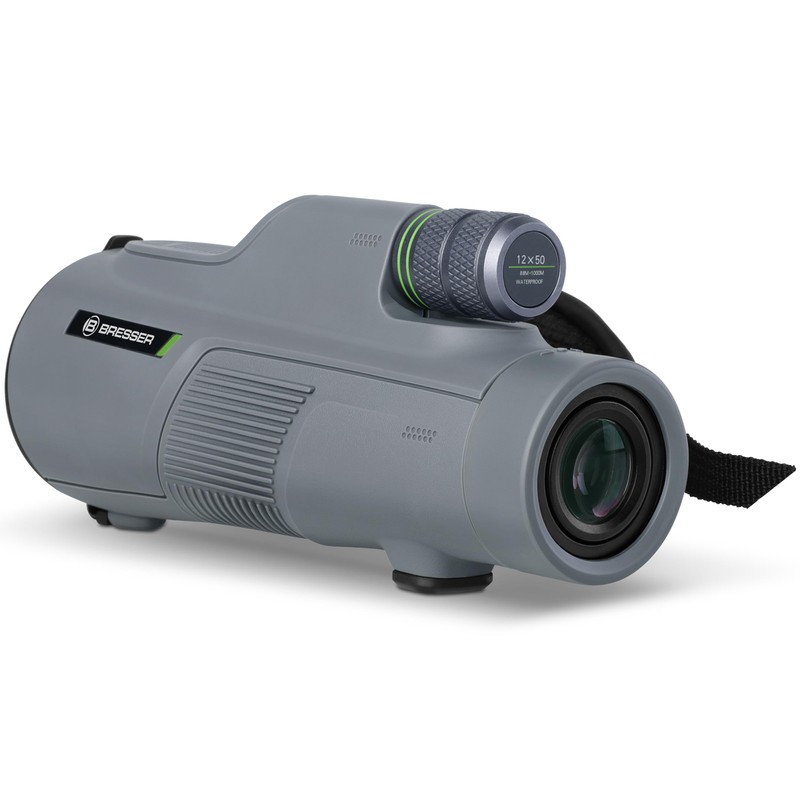 BRESSER Monocular Wave 12 x 50 with high magnification, coatings