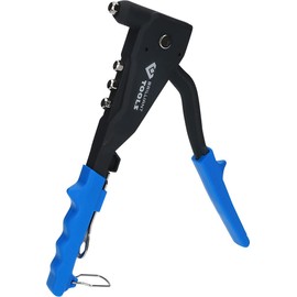 BRILLIANT TOOLS BT066901 Hand Riveter for Diameter 2.4 - 3.2 - 4.0 - 4.8 mm Rivets [Powered by KS Tools]