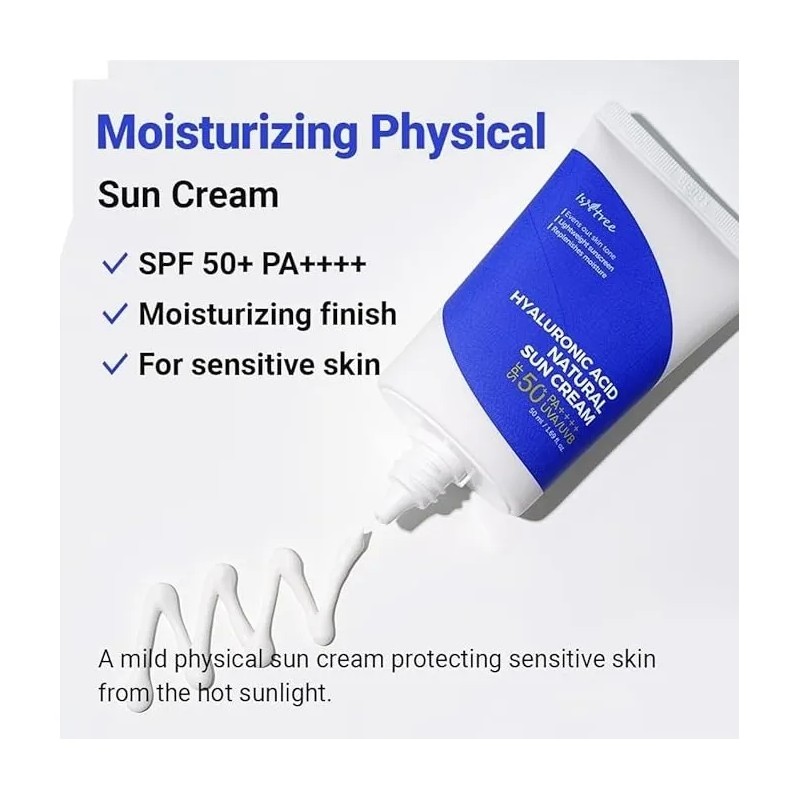 Isntree Bloqueador Spf50 Acido Hialurónico 50ml Pack