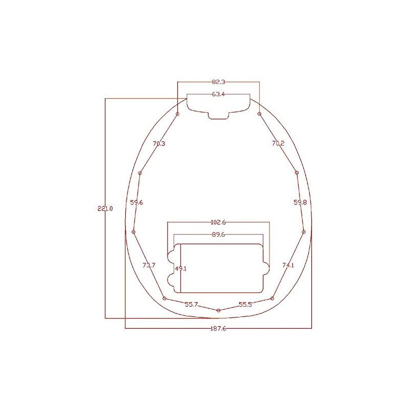 Dopro Bass Pickguard Fit for Musicman Classic 4 String StingRay