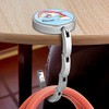 Taschenhalter Verrücktes Einhorn Personalisiert mit Namen Bruno printplanet Chrom
