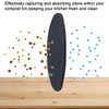 3 Pack Charcoal Filters for Compost Bucket, 6.7inch Compost Filter