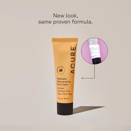 Acure | Crema Rejuvenecedora para Contorno de Ojos | Suaviza líneas de expresión con CoQ10, 30 ml
