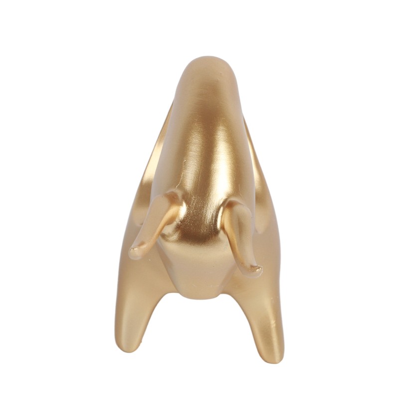 Bull Sculpture Ornaments Exquisite Details Smoother Lines Lucky Home Decorations