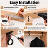 6 Pcs 1 5/16 Inch Diameter Round Wardrobe Closet Rod