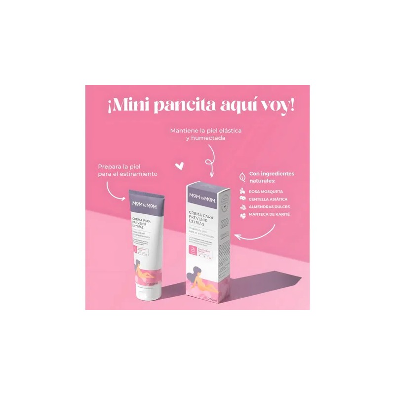 Mom To Mom Kit Antiestrías Para Mujer En Embarazo