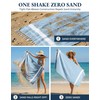 LANE LINEN Beach Towel 4 Pack, Oversized Beach Towels for