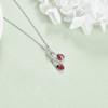 POPLYKE Ladybug Gifts for Mother Daughter 925 Sterling Silver Ladybug