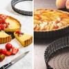 Space Home - Crusty Non-Stick Fluted Flan & Tart Tin