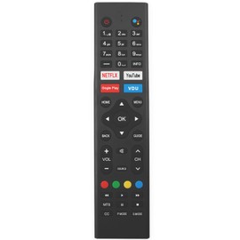 Voice Replacement Remote Control Applicable for Sceptre Android TV A557CV-UMRBX A517CV-UMRBX A658CV-U A550CV-UMC A515CV-UMC A518CV-UMC A435BV-FSRC A558CV-UMC A650CV-UMC A322BV-SRC A328BV-SRC